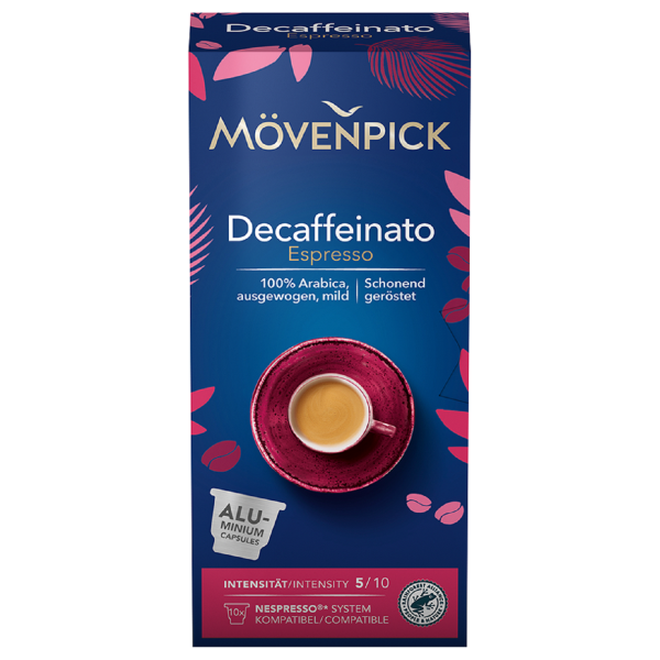 Café MÖVENPICK DECAFFEINATO Espresso capsules