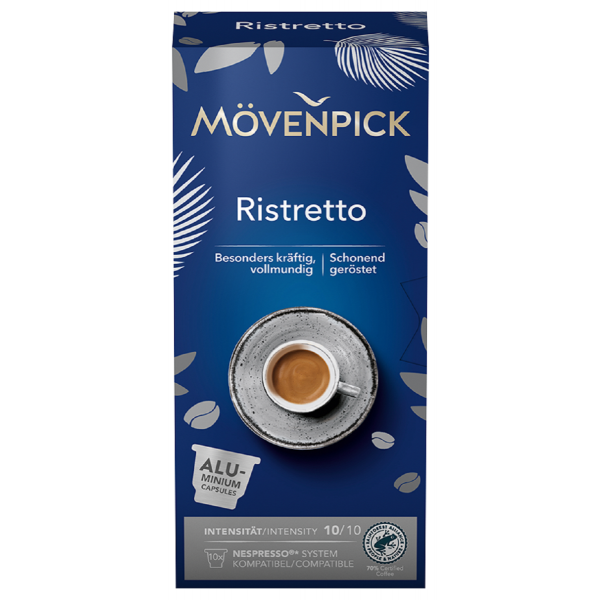 Café MÖVENPICK RISTRETTO Espresso capsules 