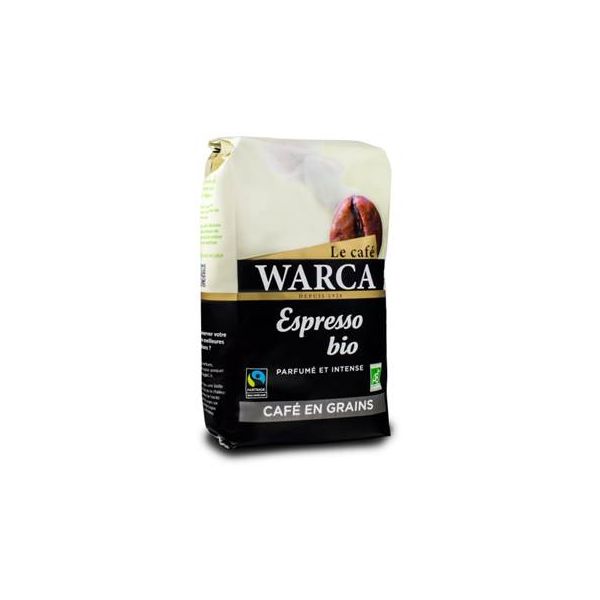 Café WARCA Espresso bio Max Havelaar grains